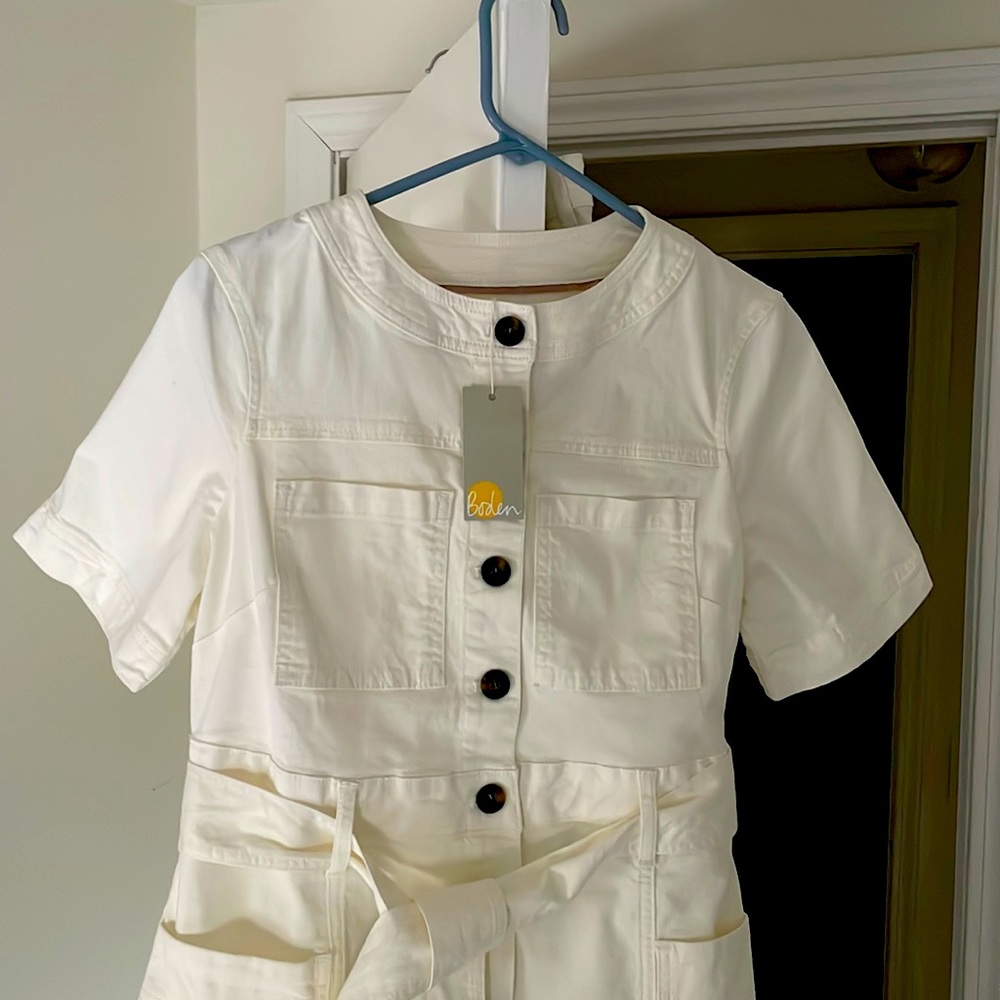 Boden casual stitch detail dress 8L